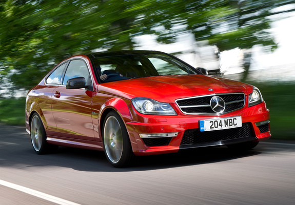 Mercedes-Benz C 63 AMG Coupe UK-spec (C204) 2011 photos