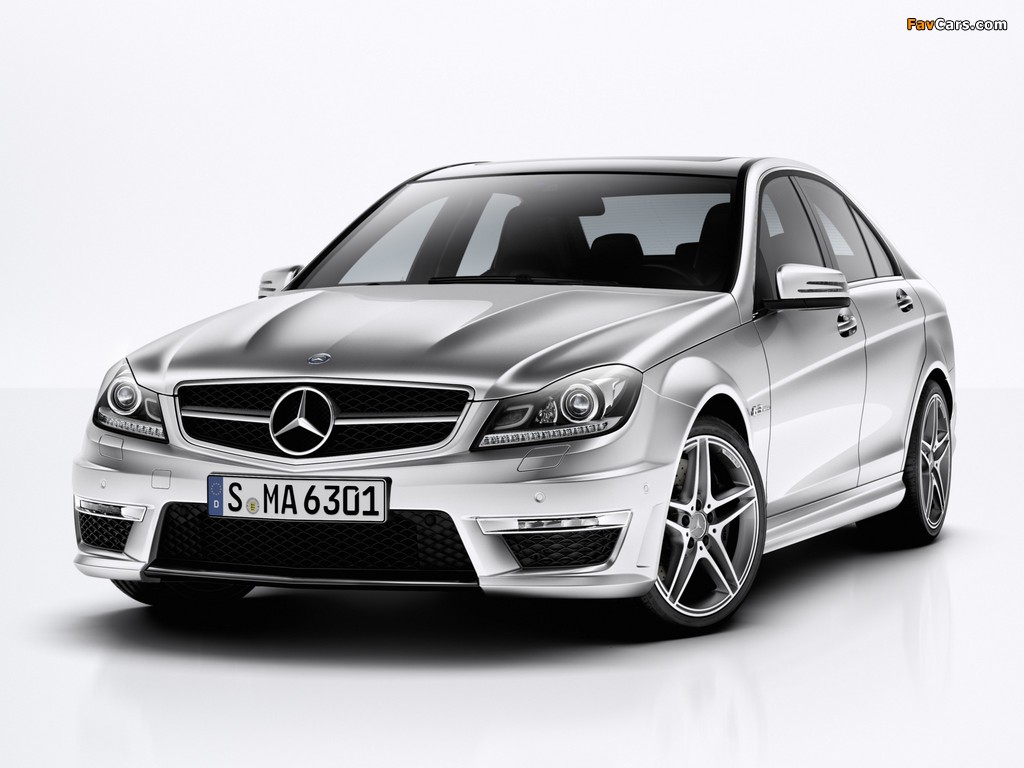 Mercedes-Benz C 63 AMG (W204) 2011 photos (1024 x 768)