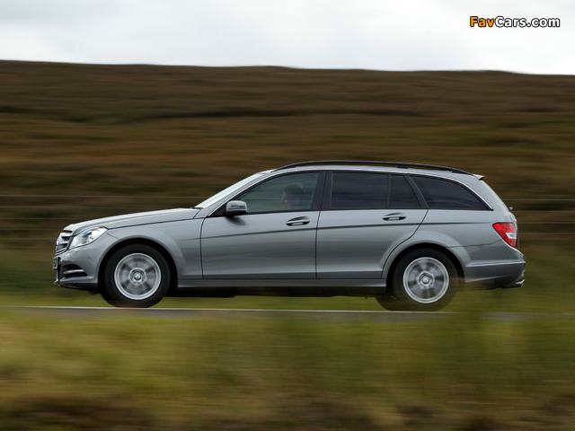 Mercedes-Benz C 220 CDI Estate UK-spec (S204) 2011 photos (640 x 480)