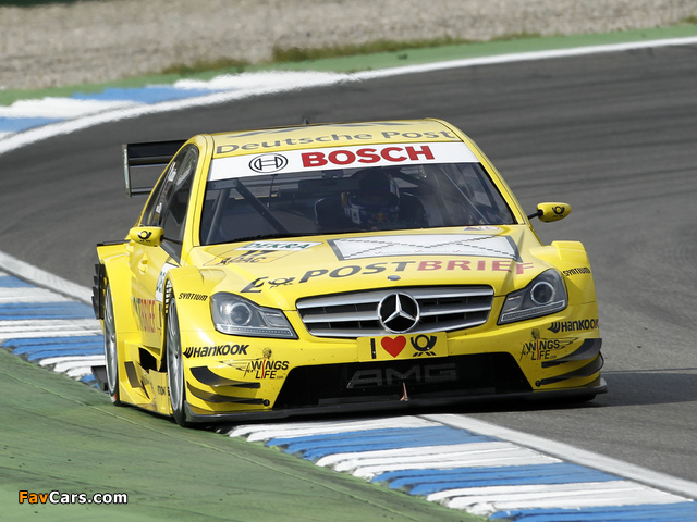 Mercedes-Benz C AMG DTM (W204) 2011 pictures (640 x 480)