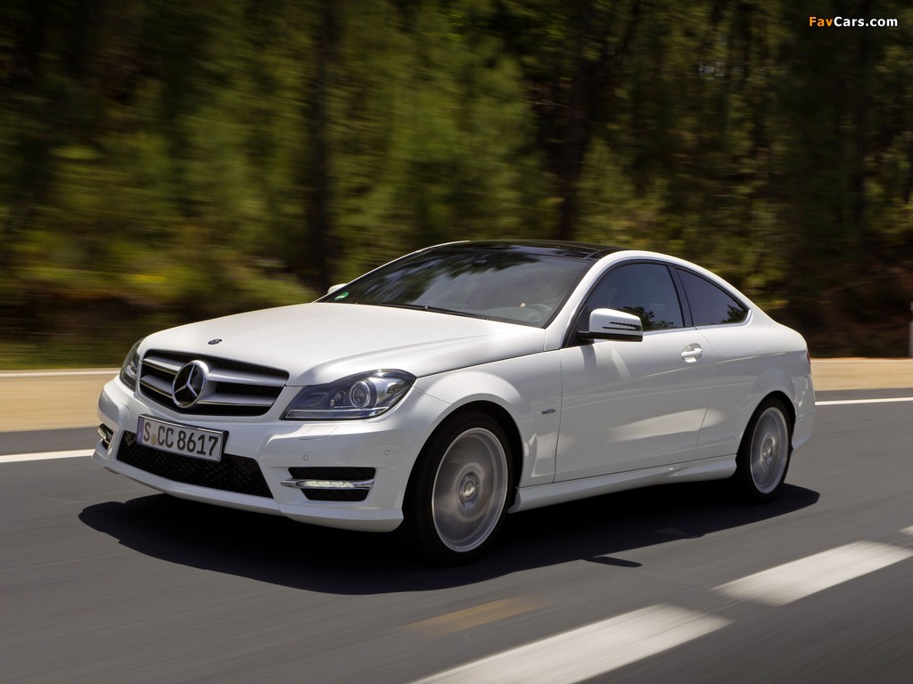 Mercedes-Benz C 220 CDI Coupe (C204) 2011 pictures (1024 x 768)