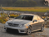 Mercedes-Benz C 63 AMG Coupe US-spec (C204) 2011 pictures