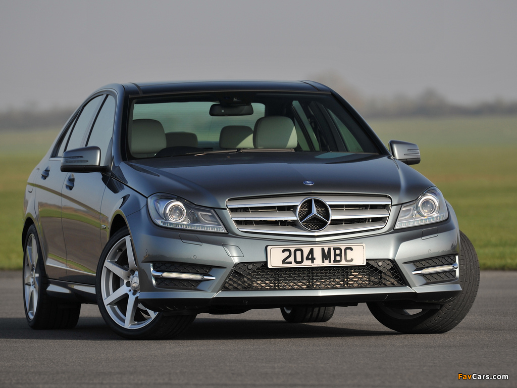 Mercedes-Benz C 220 CDI AMG Sports Package UK-spec (W204) 2011 pictures (1024 x 768)