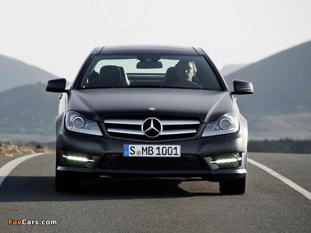 Mercedes-Benz C 250 CDI Coupe (C204) 2011 pictures (640 x 480)