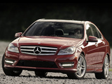 Mercedes-Benz C 350 AMG Sports Package US-spec (W204) 2011 pictures