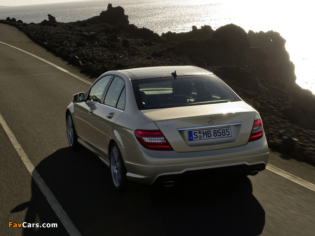 Mercedes-Benz C 350 AMG Sports Package (W204) 2011 pictures (640 x 480)