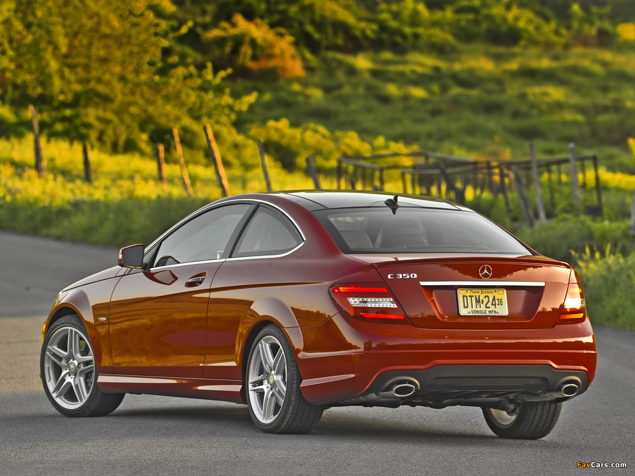 Mercedes-Benz C 350 Coupe US-spec (C204) 2011 pictures (1280 x 960)