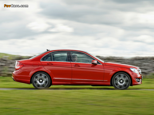 Mercedes-Benz C 220 CDI AMG Sports Package UK-spec (W204) 2011 pictures (640 x 480)
