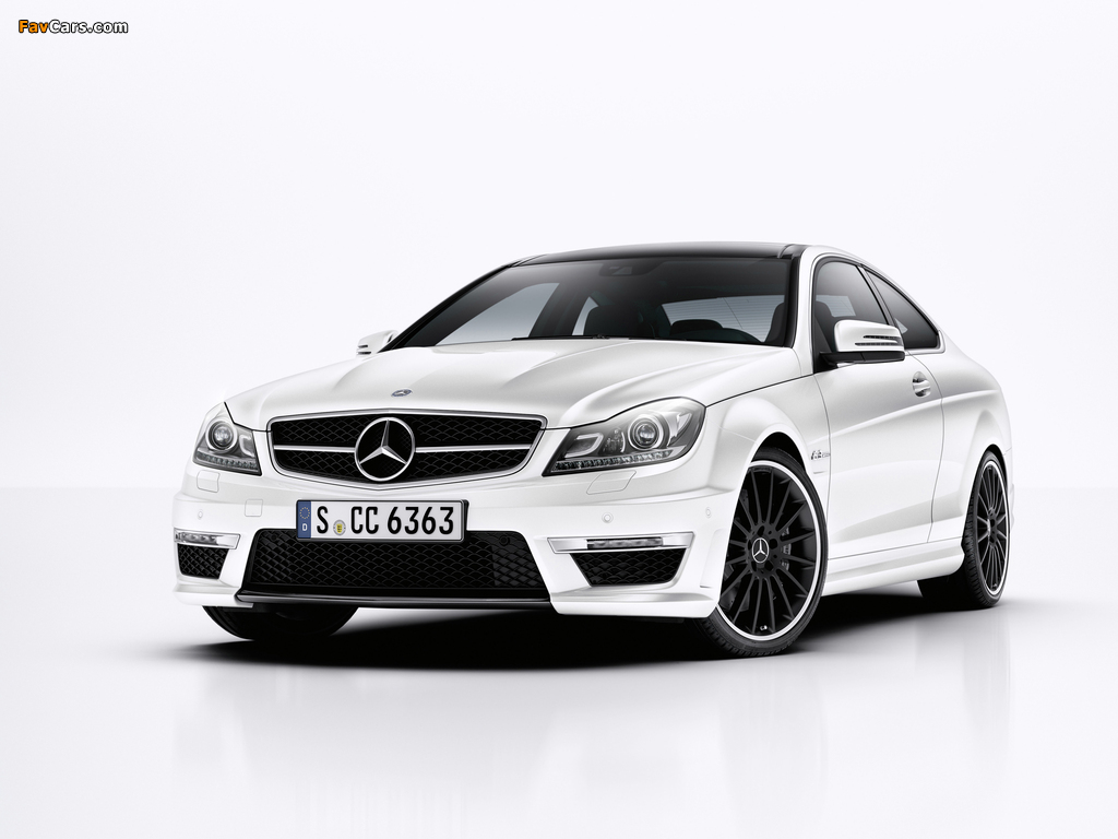 Mercedes-Benz C 63 AMG Coupe (C204) 2011 pictures (1024 x 768)