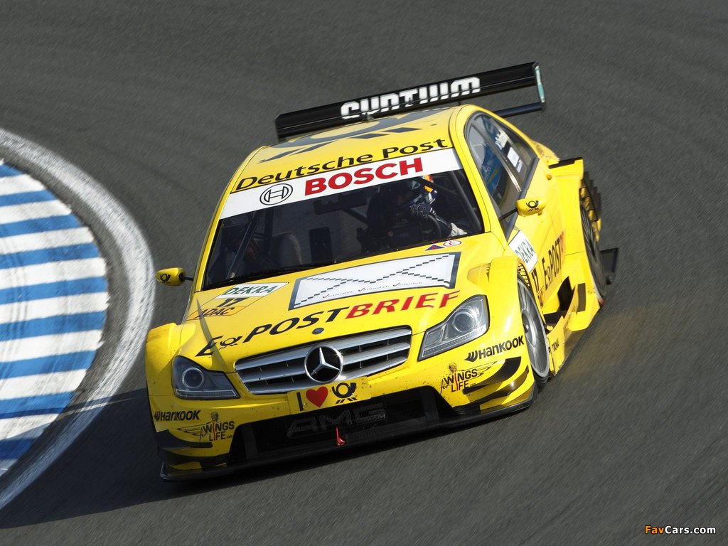 Mercedes-Benz C AMG DTM (W204) 2011 pictures (1024 x 768)