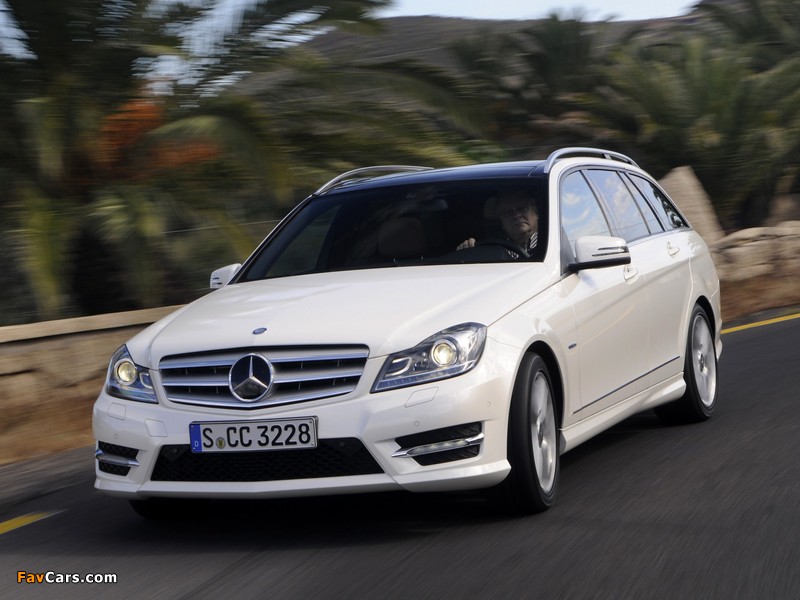 Mercedes-Benz C 250 AMG Sports Package Estate (S204) 2011 wallpapers (800 x 600)
