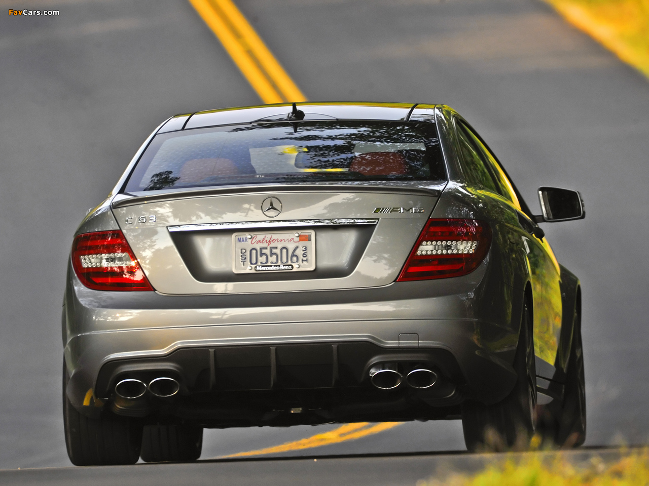 Mercedes-Benz C 63 AMG Coupe US-spec (C204) 2011 wallpapers (1280 x 960)