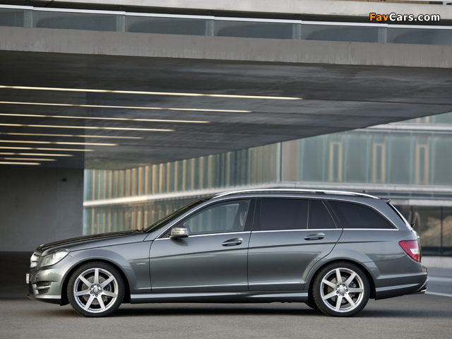 Mercedes-Benz C 350 CDI 4MATIC AMG Sports Package Estate (S204) 2011 wallpapers (640 x 480)