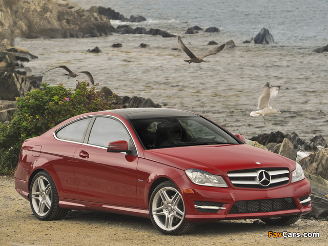 Mercedes-Benz C 250 Coupe US-spec (C204) 2011 wallpapers (640 x 480)