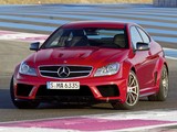 Mercedes-Benz C 63 AMG Black Series Coupe (C204) 2011 wallpapers