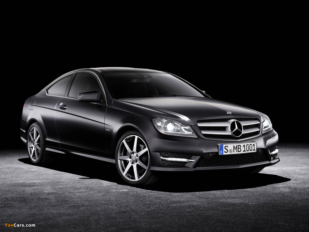 Mercedes-Benz C 250 CDI Coupe (C204) 2011 wallpapers (1024 x 768)