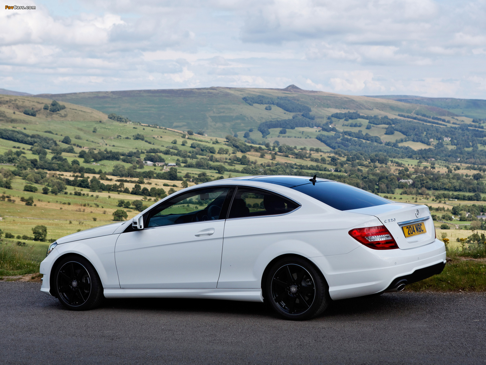 Mercedes-Benz C 220 CDI Coupe UK-spec (C204) 2011 wallpapers (1600 x 1200)