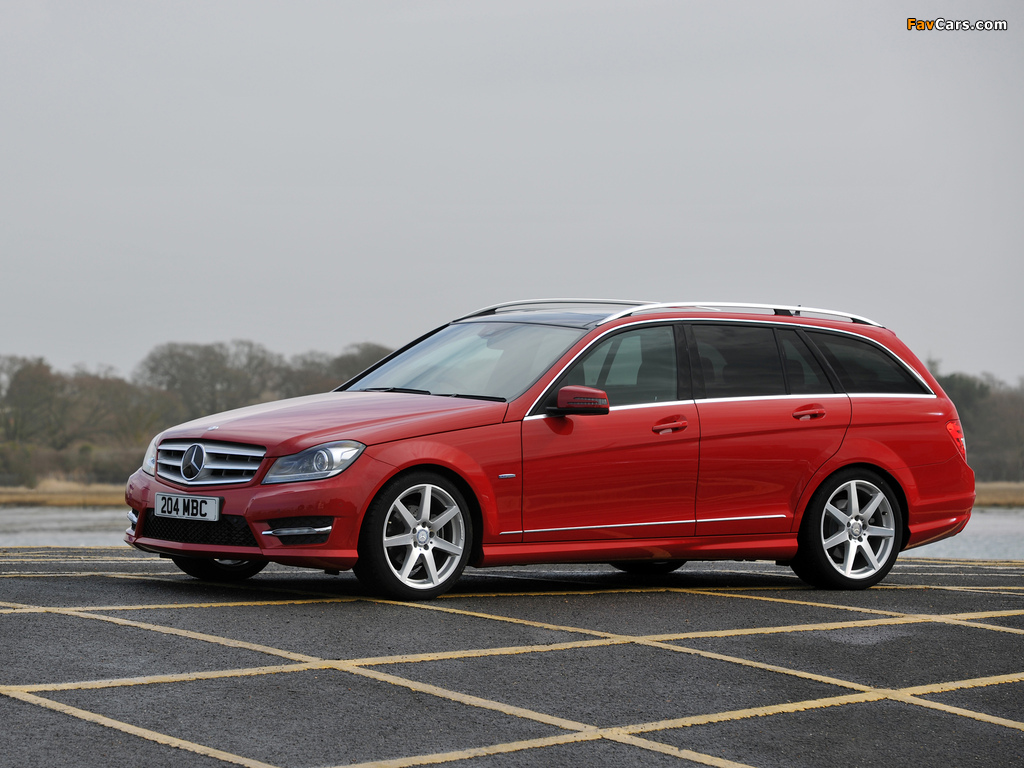 Mercedes-Benz C 250 CDI AMG Sports Package Estate UK-spec (S204) 2011 wallpapers (1024 x 768)