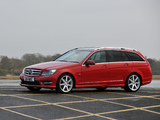 Mercedes-Benz C 250 CDI AMG Sports Package Estate UK-spec (S204) 2011 wallpapers
