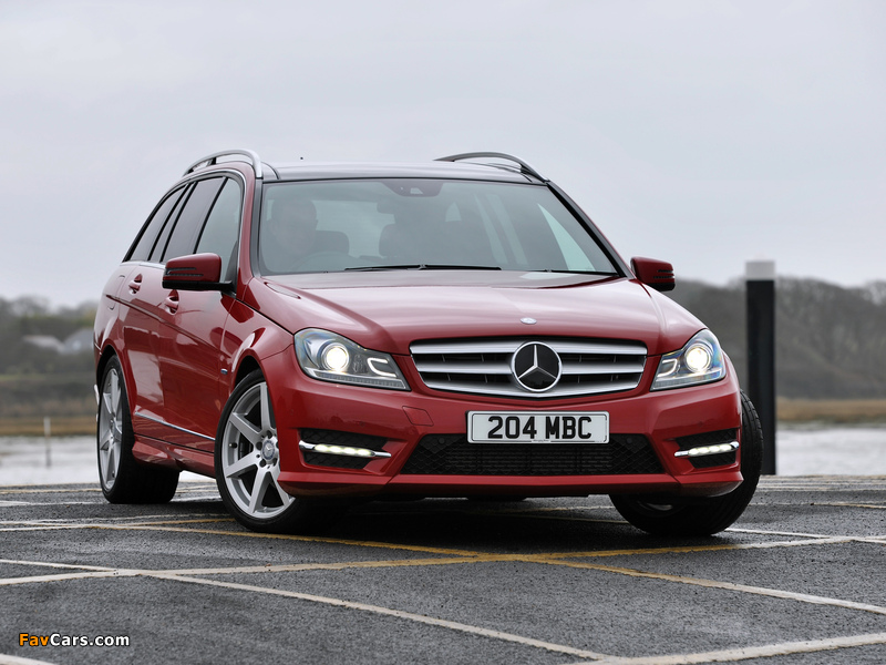 Mercedes-Benz C 250 CDI AMG Sports Package Estate UK-spec (S204) 2011 wallpapers (800 x 600)