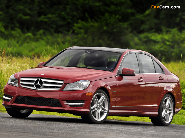 Mercedes-Benz C 350 AMG Sports Package US-spec (W204) 2011 wallpapers (640 x 480)