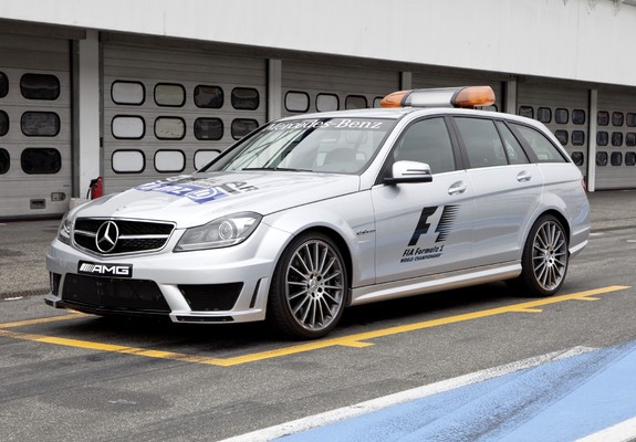 Mercedes-Benz C 63 AMG Estate F1 Medical Car (S204) 2011 wallpapers