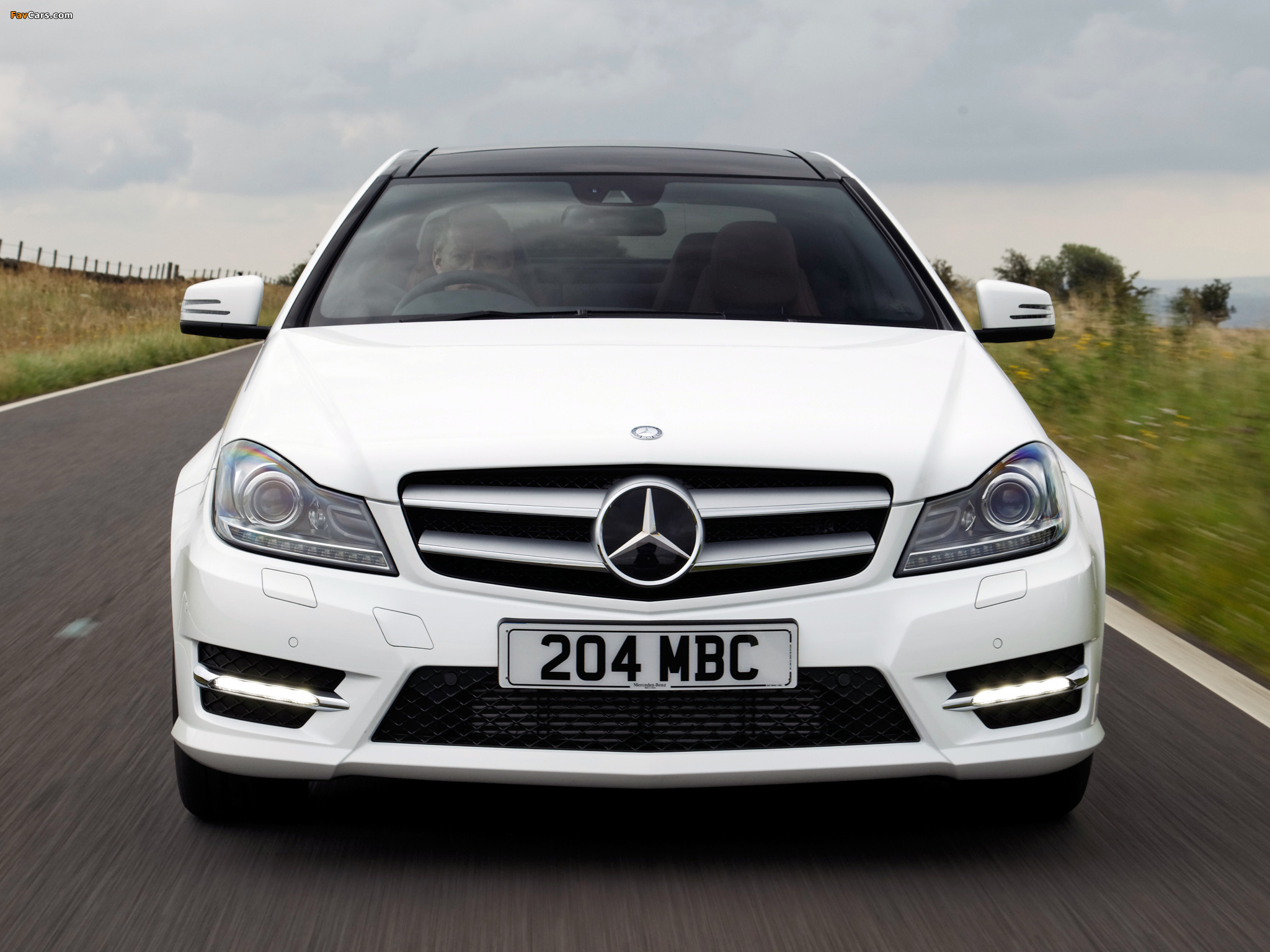 Mercedes-Benz C 220 CDI Coupe UK-spec (C204) 2011 wallpapers (2048 x 1536)