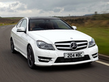 Mercedes-Benz C 220 CDI Coupe UK-spec (C204) 2011 wallpapers