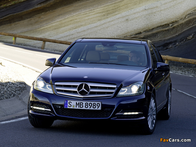 Mercedes-Benz C 250 CDI BlueEfficiency (W204) 2011 wallpapers (640 x 480)