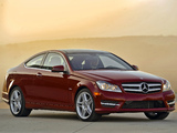 Mercedes-Benz C 350 Coupe US-spec (C204) 2011 wallpapers