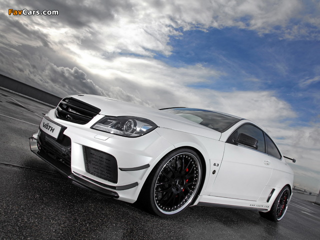 VÄTH V63 Supercharged Black Series Coupe (C204) 2012 images (640 x 480)