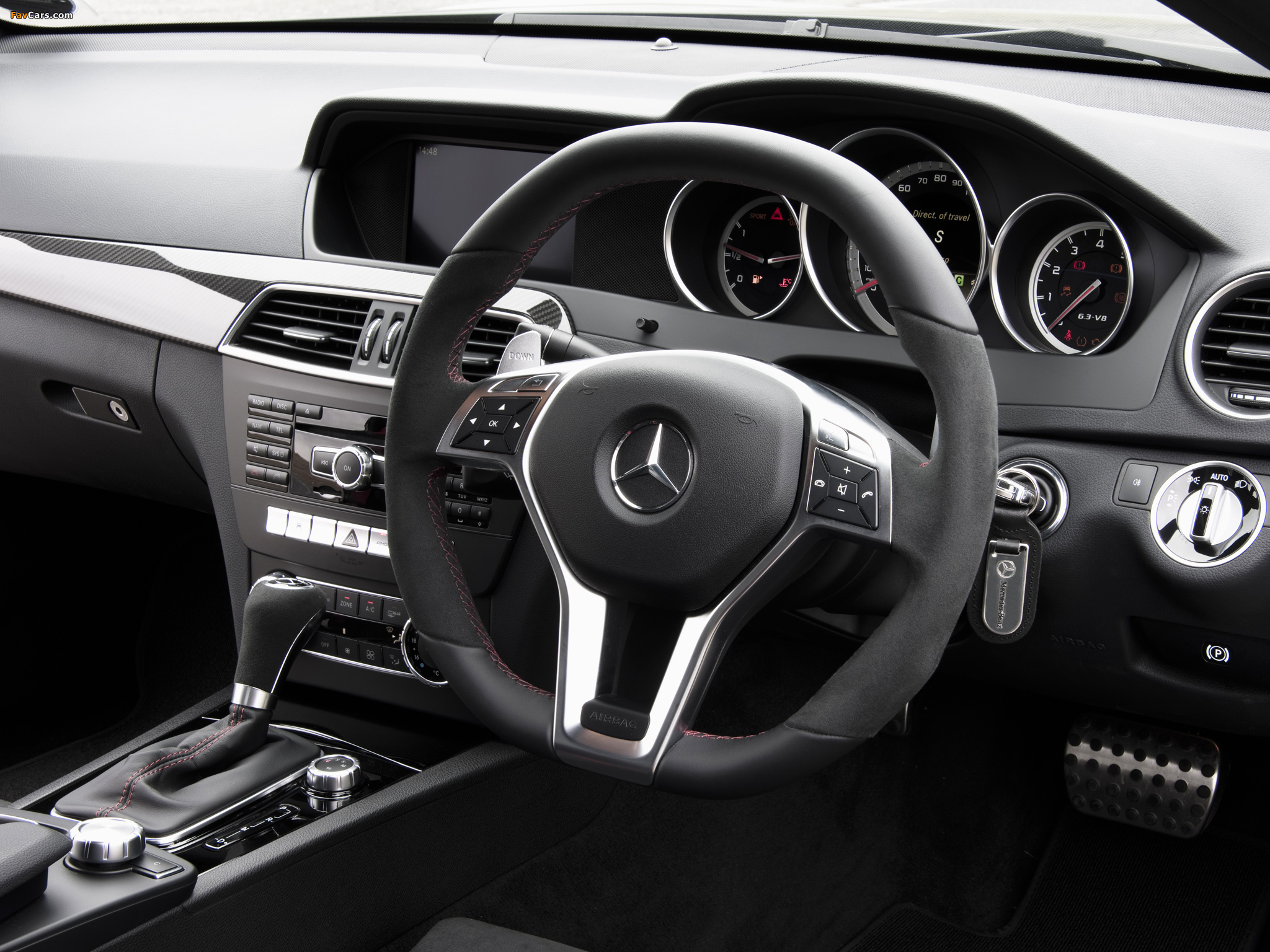 Mercedes-Benz C 63 AMG Black Series Coupe UK-spec (C204) 2012 images (2048 x 1536)