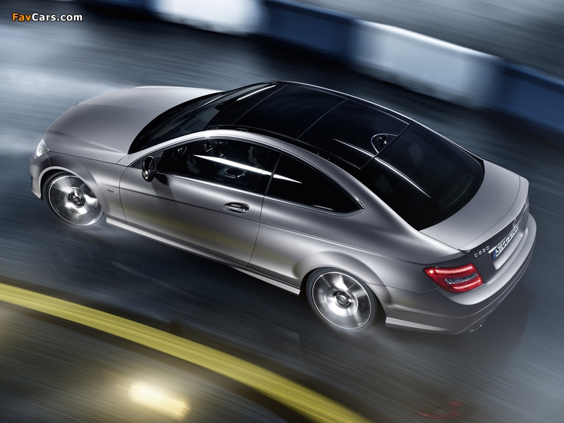 Mercedes-Benz C 250 Coupe Sport (C204) 2012 photos (800 x 600)