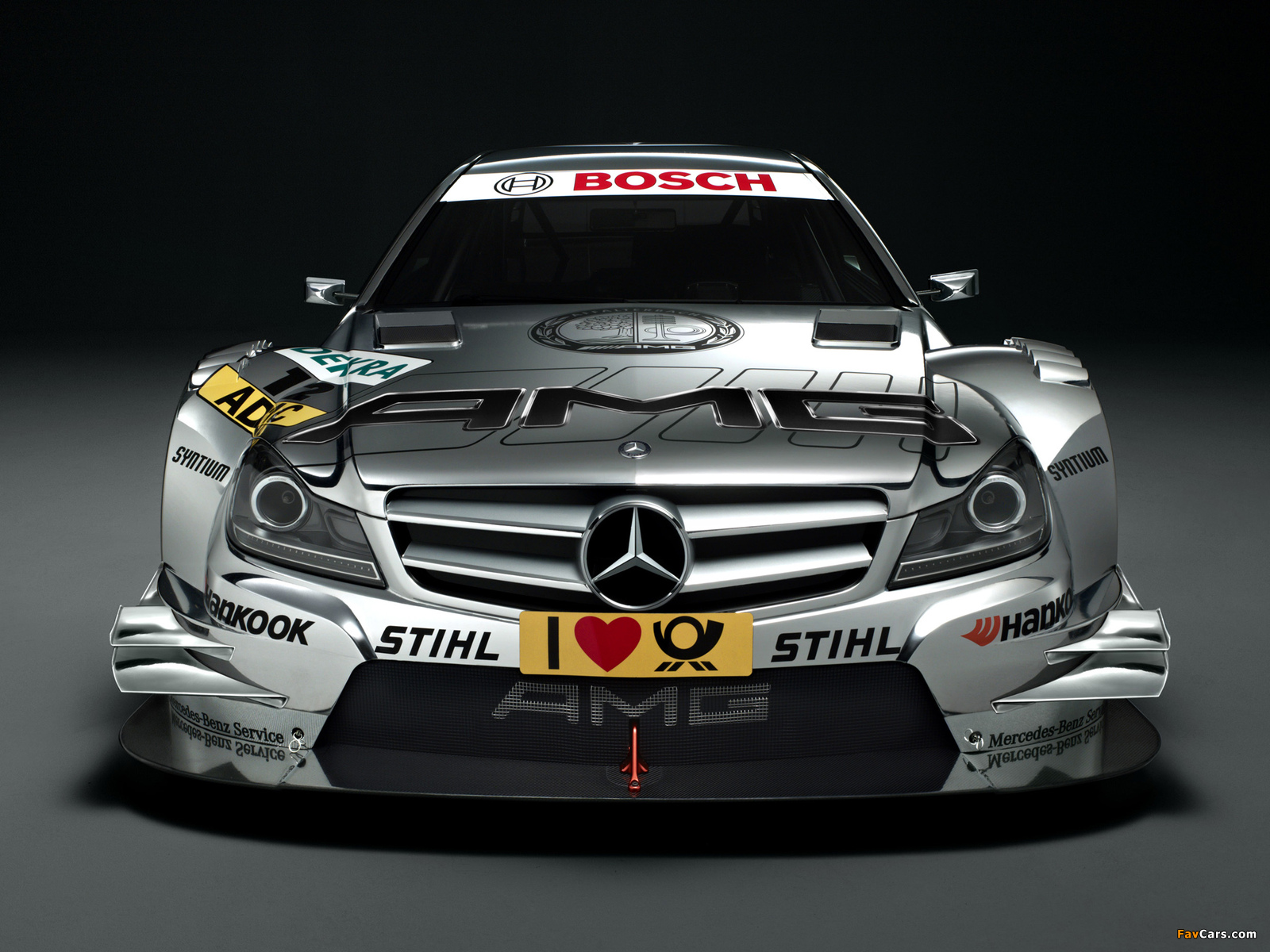 Mercedes-Benz C AMG DTM (C204) 2012 photos (1600 x 1200)