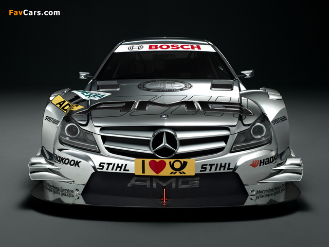 Mercedes-Benz C AMG DTM (C204) 2012 photos (640 x 480)