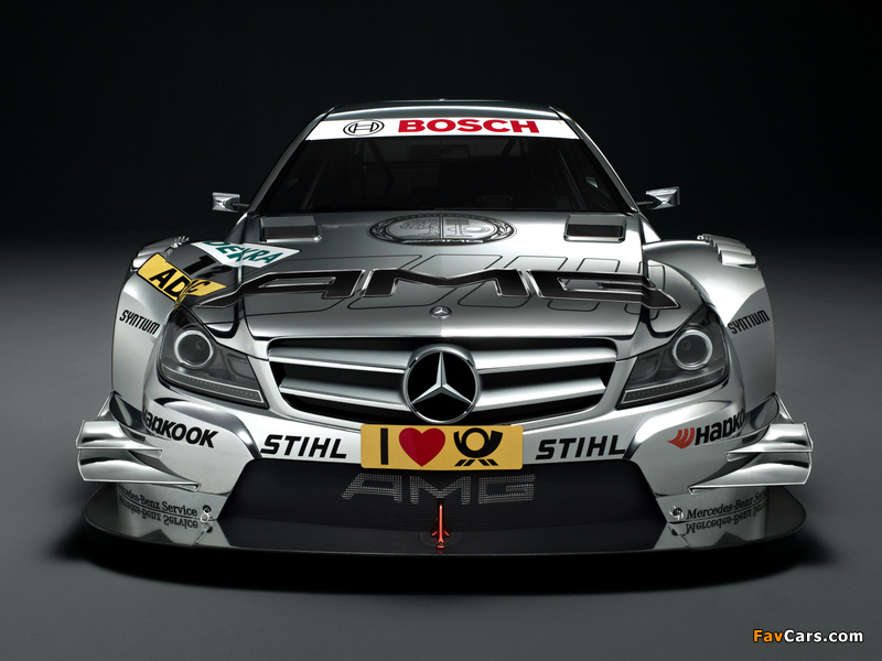 Mercedes-Benz C AMG DTM (C204) 2012 photos (800 x 600)