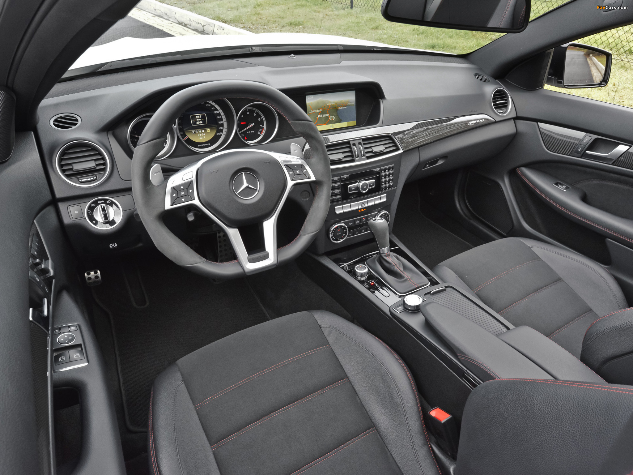 Mercedes-Benz C 63 AMG Black Series Coupe US-spec (C204) 2012 photos (2048 x 1536)