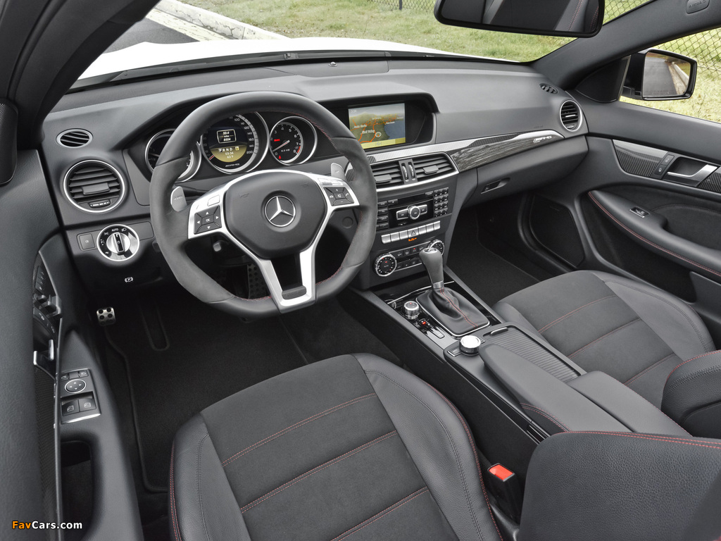 Mercedes-Benz C 63 AMG Black Series Coupe US-spec (C204) 2012 photos (1024 x 768)