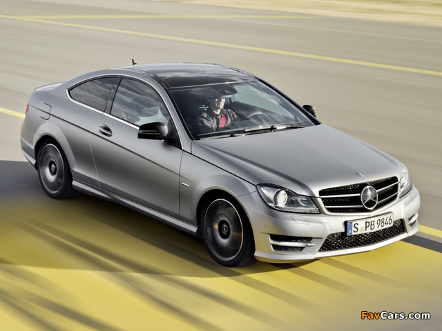 Mercedes-Benz C 250 Coupe Sport (C204) 2012 pictures (640 x 480)