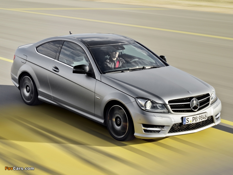 Mercedes-Benz C 250 Coupe Sport (C204) 2012 pictures (800 x 600)