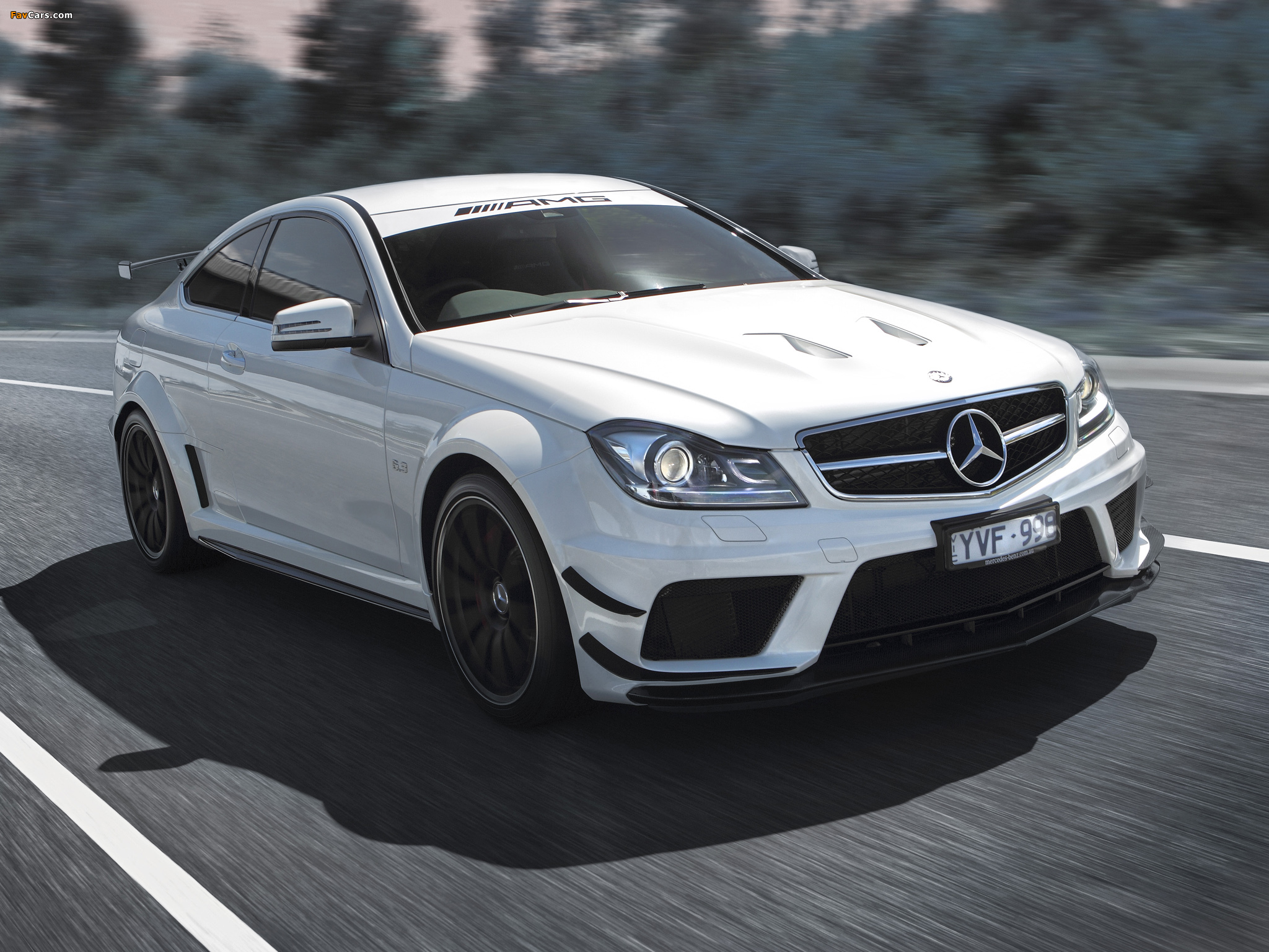 Mercedes-Benz C 63 AMG Black Series Coupe AU-spec (C204) 2012 pictures (2048 x 1536)