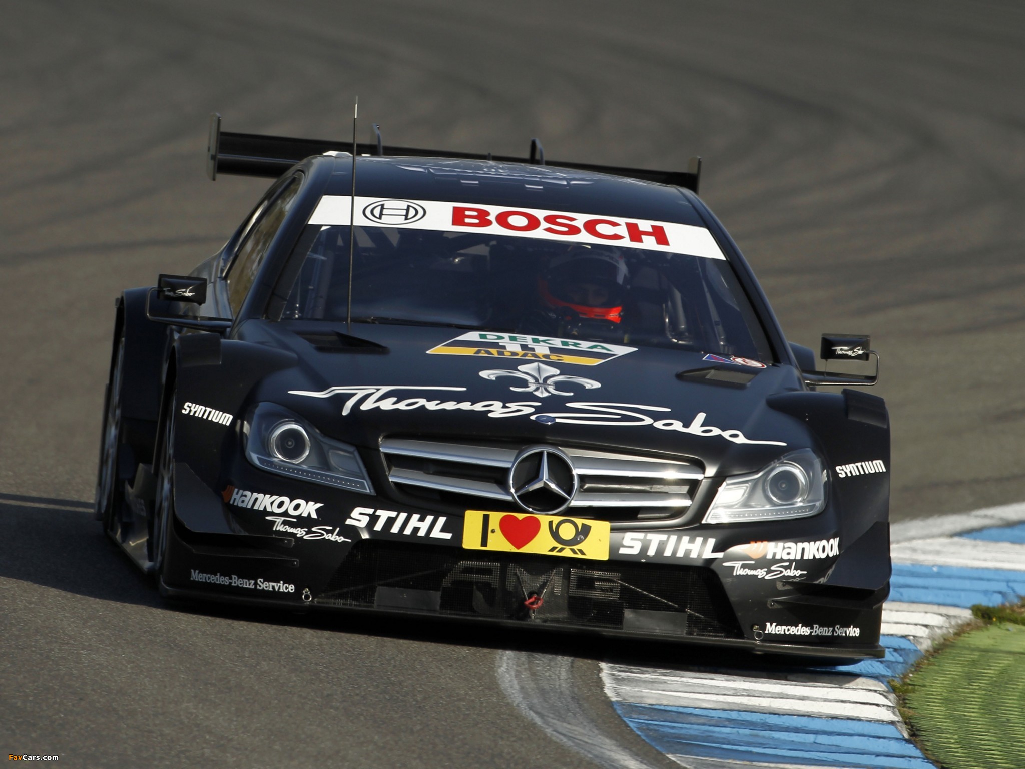 Mercedes-Benz C AMG DTM (C204) 2012 pictures (2048 x 1536)