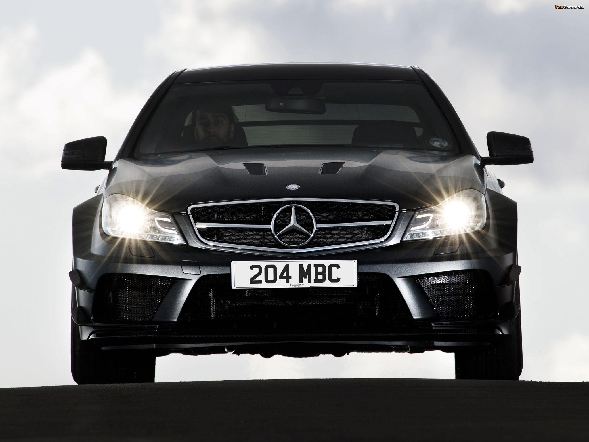 Mercedes-Benz C 63 AMG Black Series Coupe UK-spec (C204) 2012 pictures (2048 x 1536)