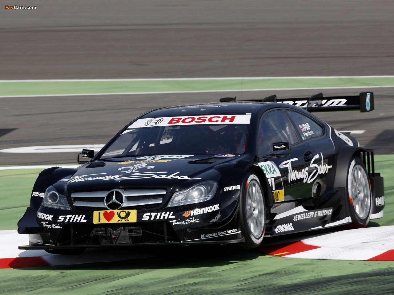 Mercedes-Benz C AMG DTM (C204) 2012 wallpapers (1280 x 960)