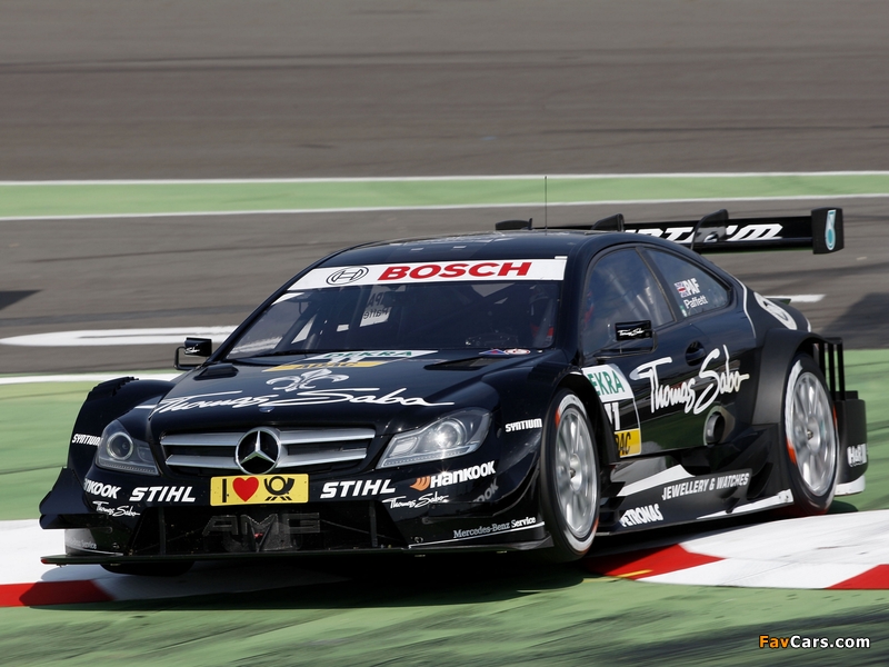 Mercedes-Benz C AMG DTM (C204) 2012 wallpapers (800 x 600)