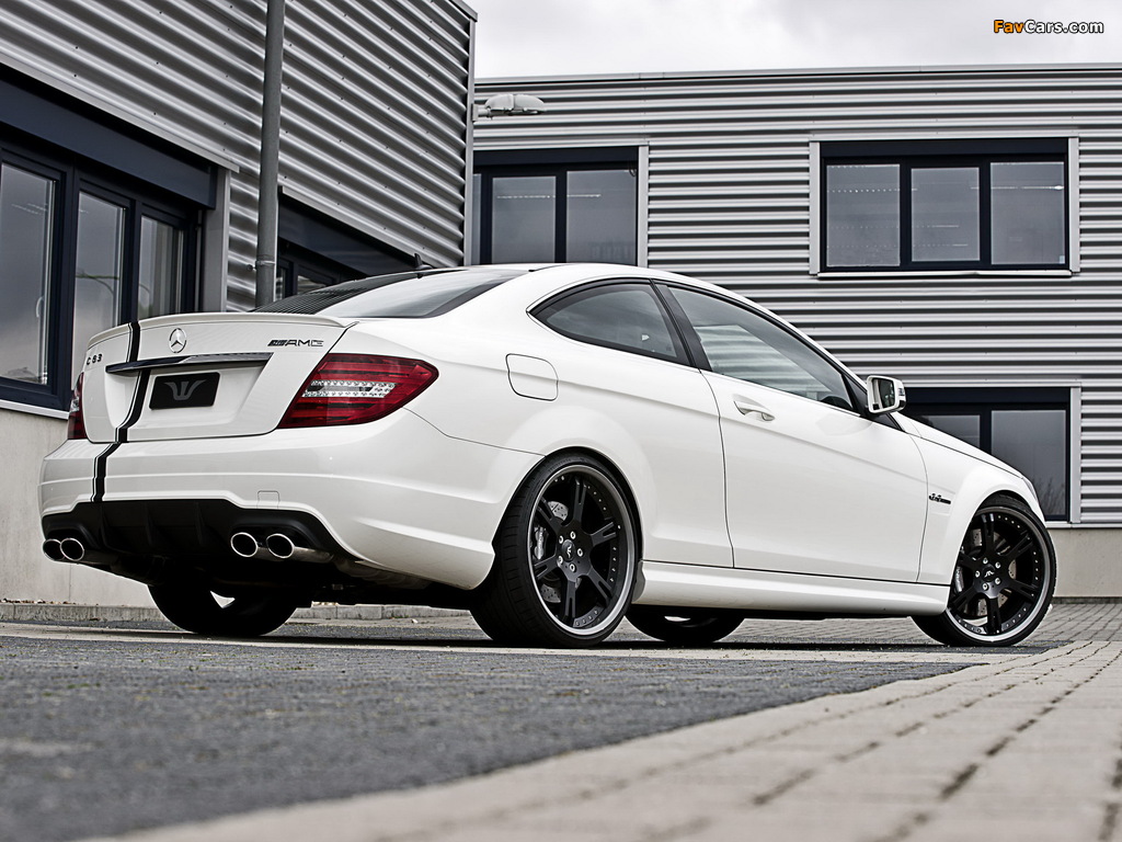 Wheelsandmore Mercedes-Benz C 63 AMG Coupe (C204) 2012 wallpapers (1024 x 768)