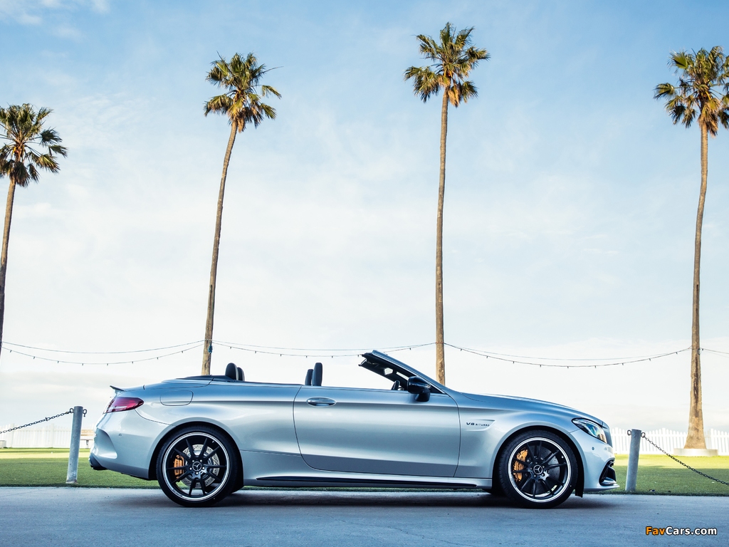 Mercedes-AMG C 63 S Cabriolet AU-spec (A205) 2016 images (1024 x 768)