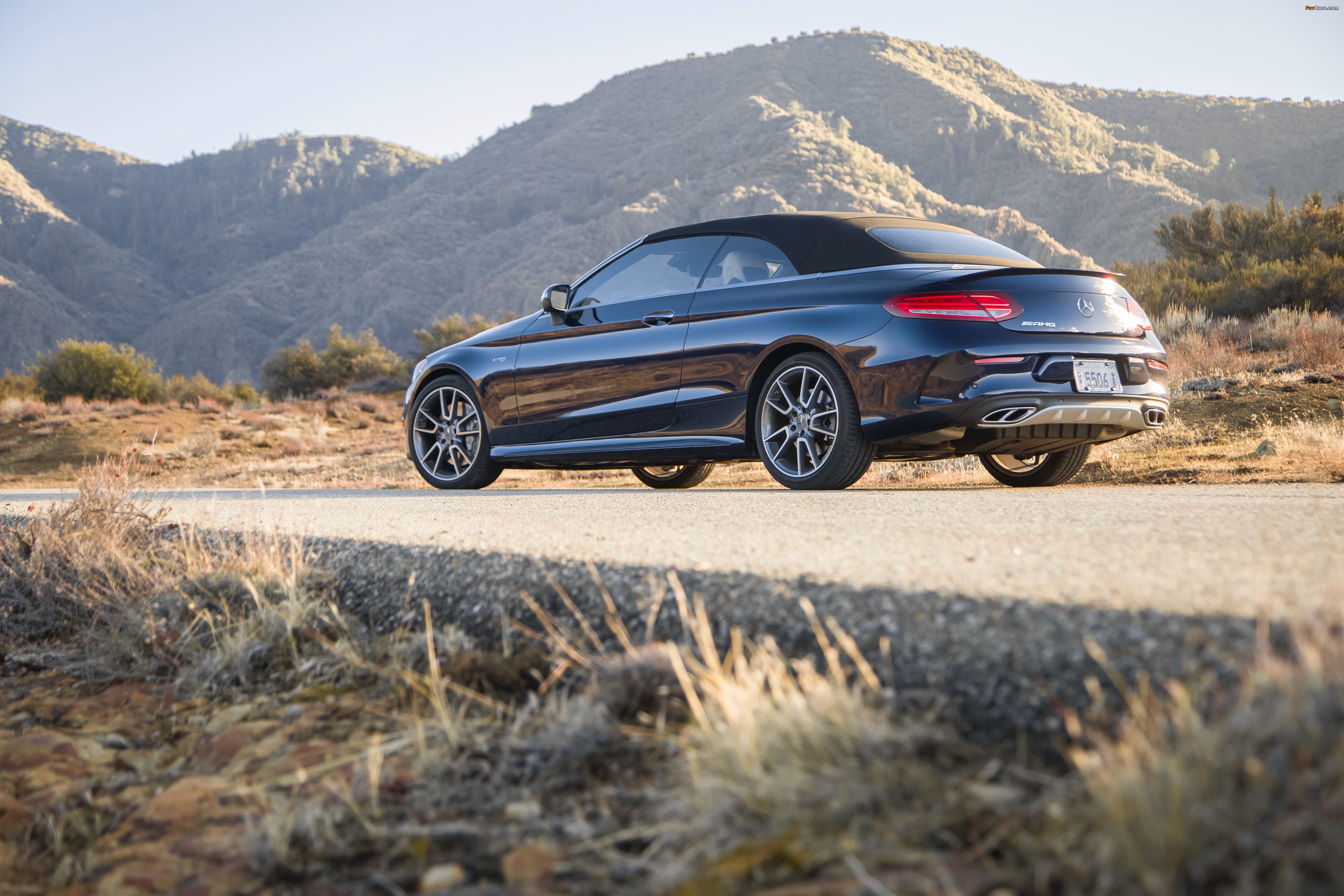 Mercedes-AMG C 43 4MATIC Cabriolet North America (A205) 2016 images (4096 x 2731)