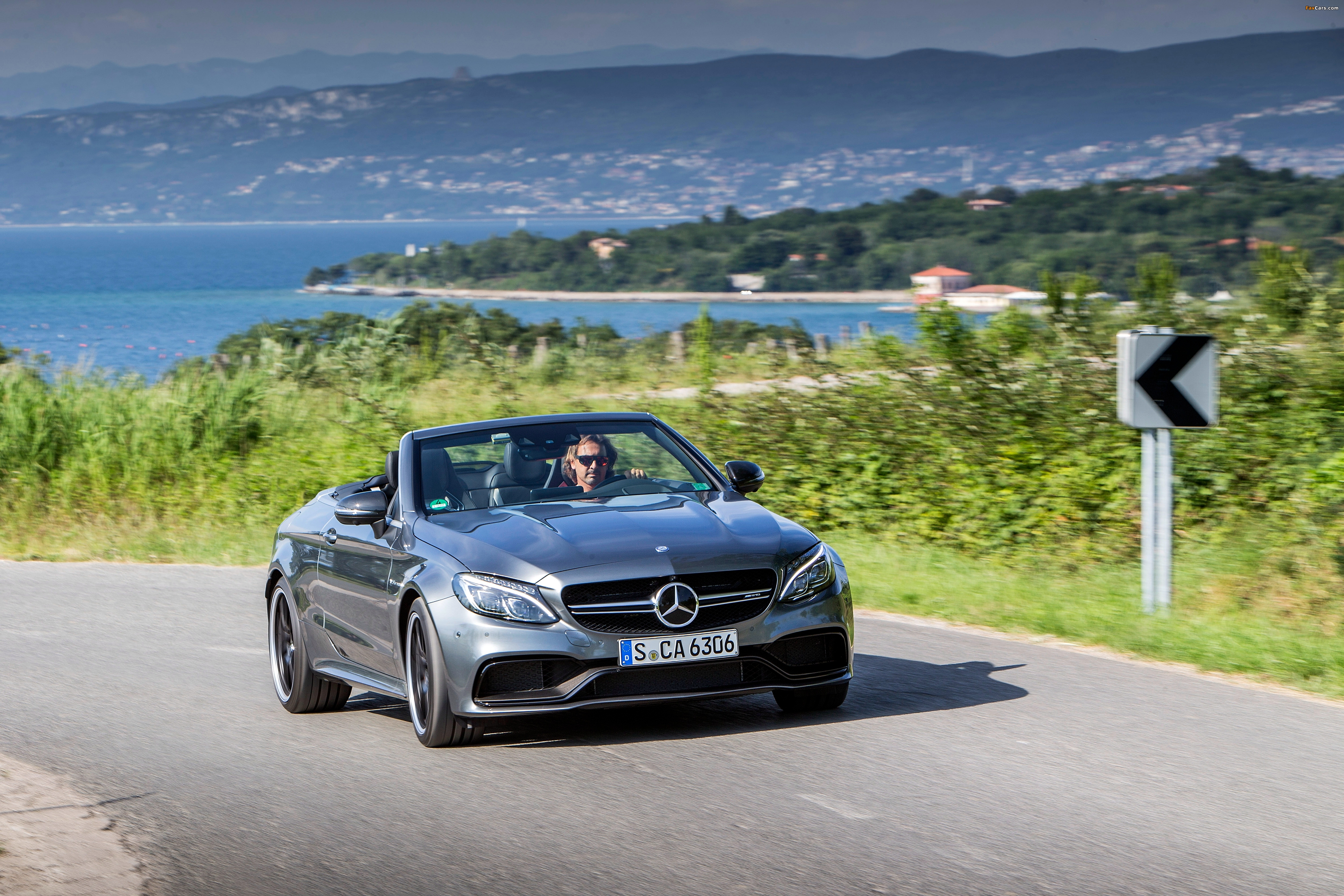 Mercedes-AMG C 63 S Cabriolet (A205) 2016 pictures (4096 x 2731)