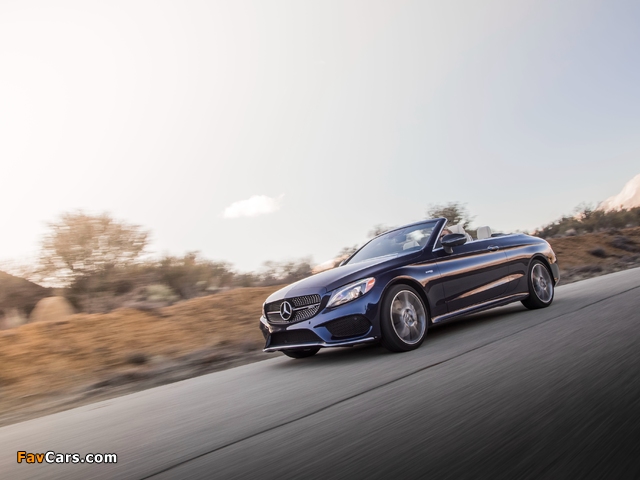 Mercedes-AMG C 43 4MATIC Cabriolet North America (A205) 2016 pictures (640 x 480)